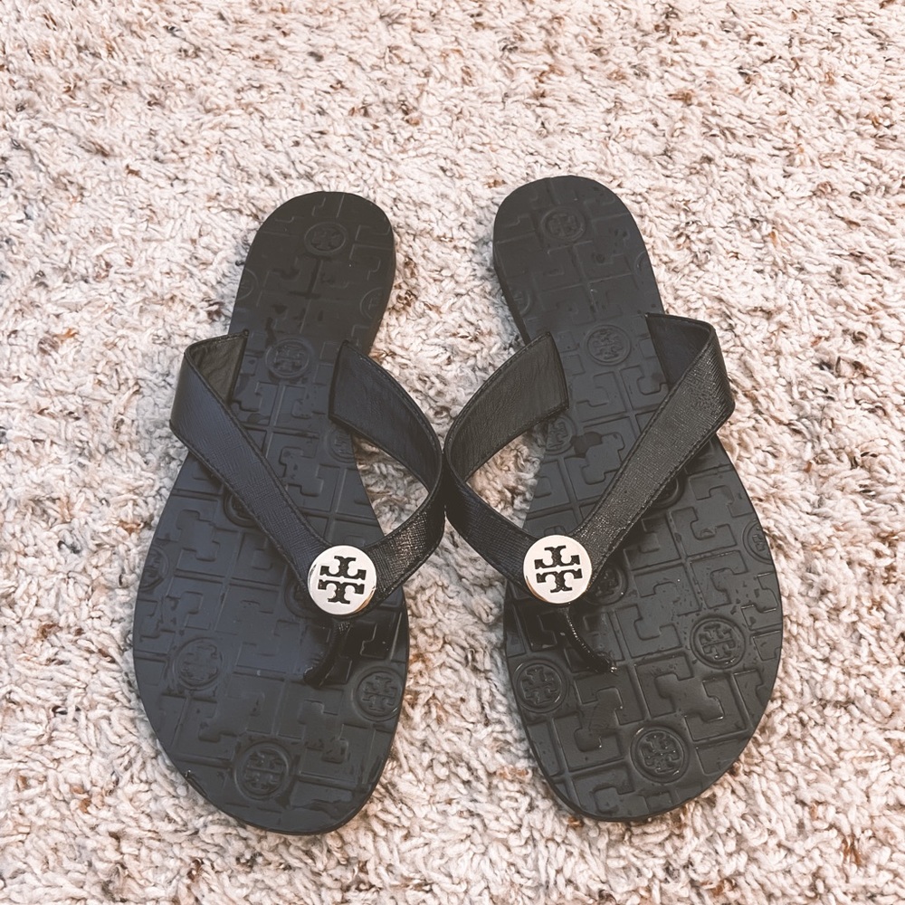 Tory Burch Patent Leather Flip Flop